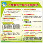 宣传栏  教育栏  三创优
