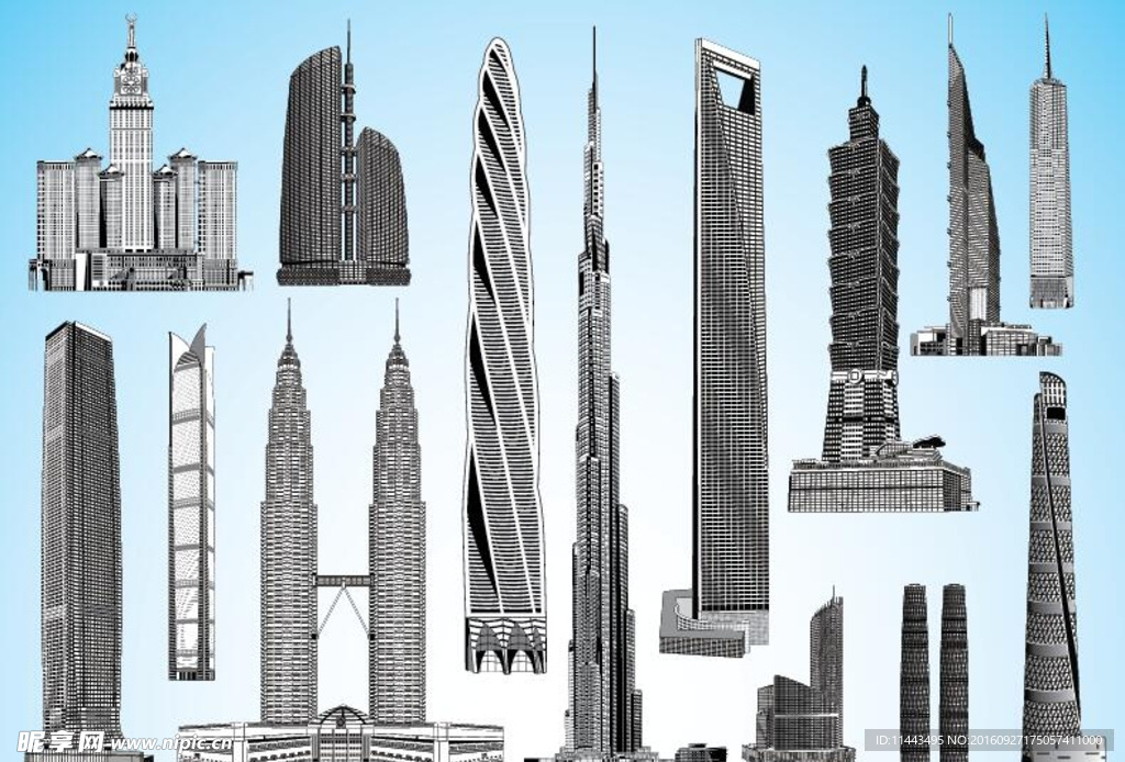 矢量建筑