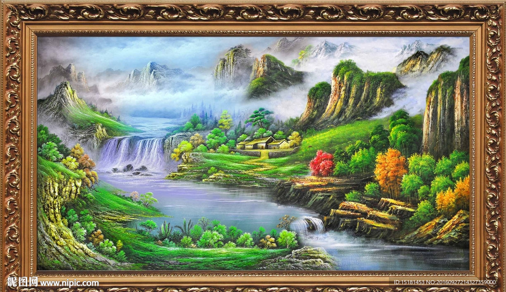 风景油画