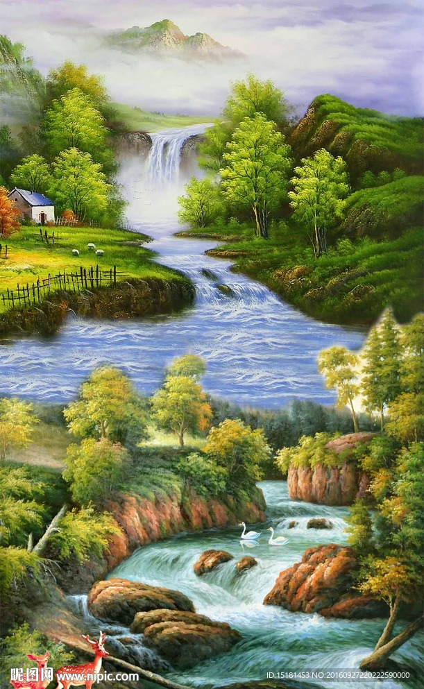 风景油画