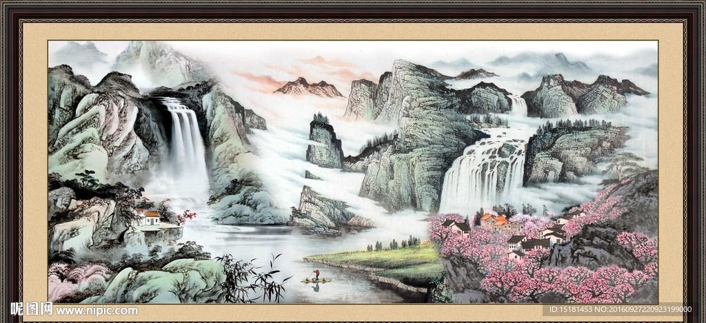 国画山水