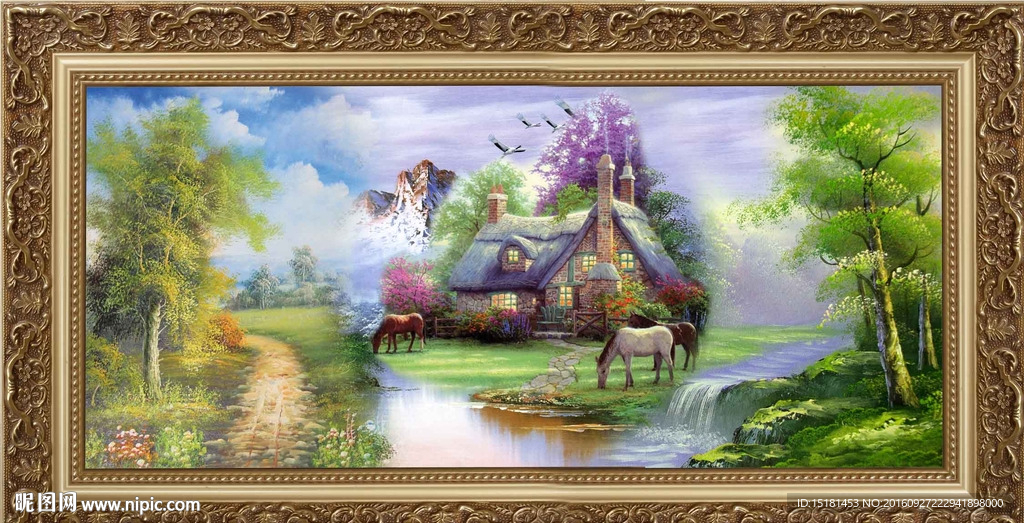 风景油画