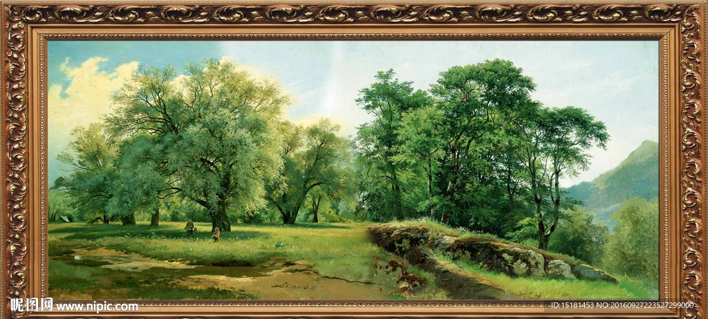 风景油画
