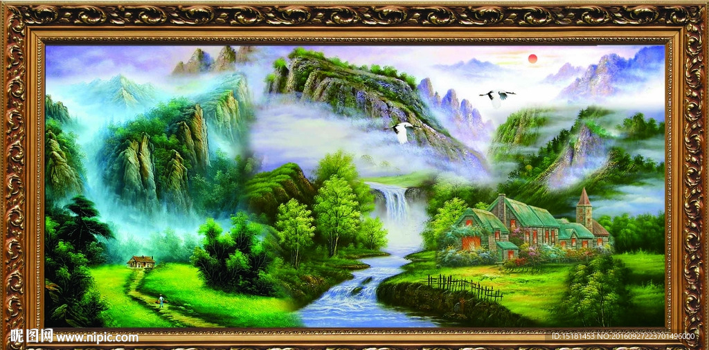 风景油画