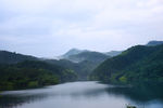 太平湖 安徽 山脉 湖泊 民居