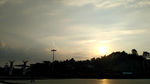 夕阳延时摄影