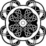 凯尔特人的装饰品 花纹矢量元素