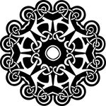 凯尔特人的装饰品 花纹矢量元素
