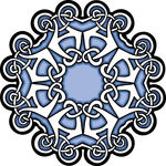 凯尔特人的装饰品 花纹矢量元