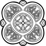 凯尔特人的装饰品 花纹矢量元