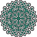 凯尔特人的装饰品 花纹矢量元素