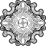 凯尔特人的装饰品 花纹矢量元素