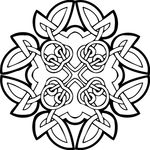 凯尔特人的装饰品 花纹矢量元素