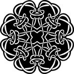凯尔特人的装饰品 花纹矢量元素