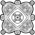 凯尔特人的装饰品 花纹矢量元素