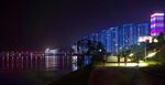 沿江步道夜景