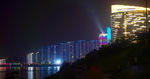 三角洲江畔夜景