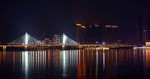 银盆岭大桥夜景