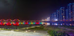浏阳河入江口夜景