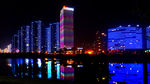 浏阳河畔夜景