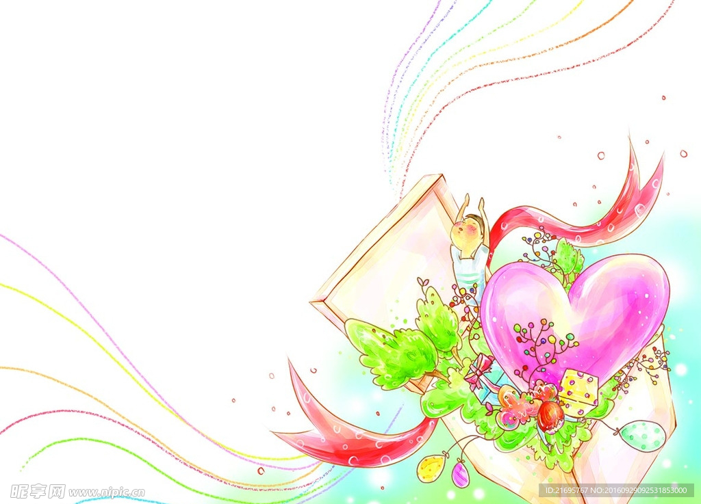 花卉底纹