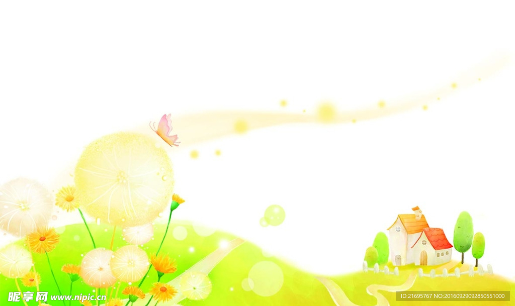 花卉底纹