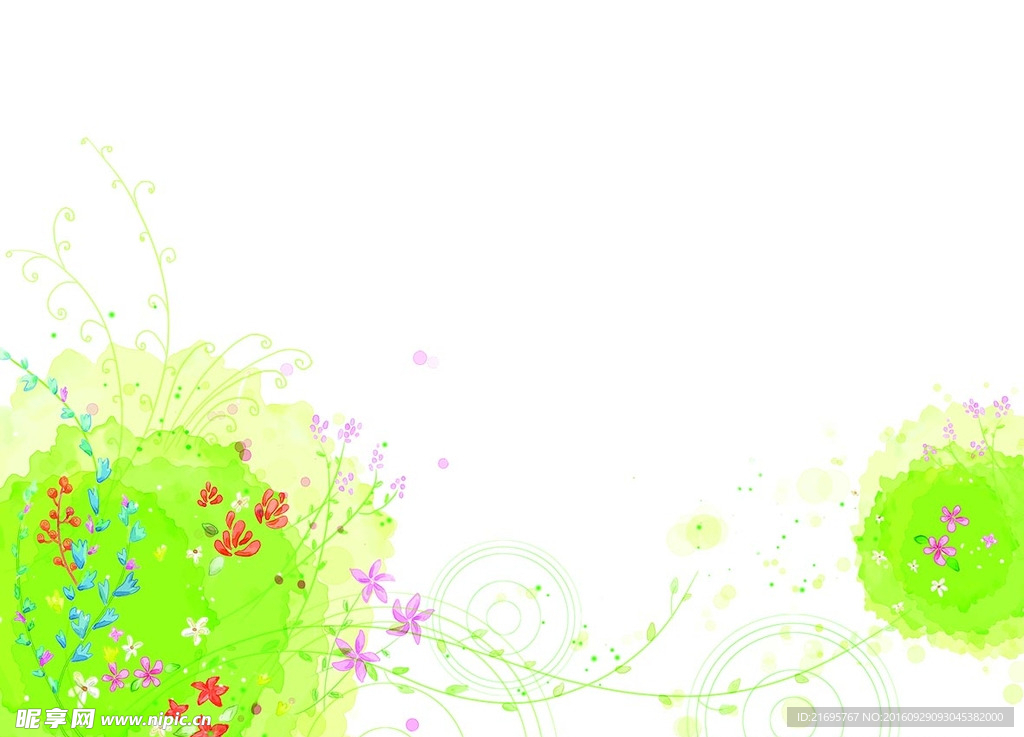 花卉底纹
