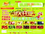 水果批发行开业海报