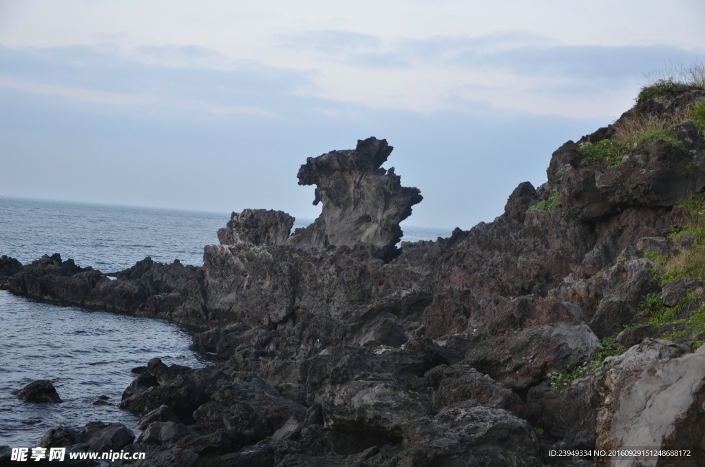 济州岛龙头岩