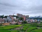 多云的乡村