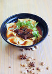牛肉面铺盖面