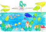 卡通梦幻海洋素材