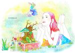 卡通梦幻美女素材