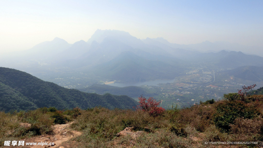 少室山秋景