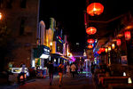 宁波老外滩夜景 酒吧街夜景