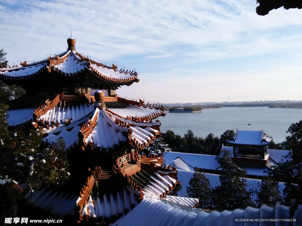 颐和雪景