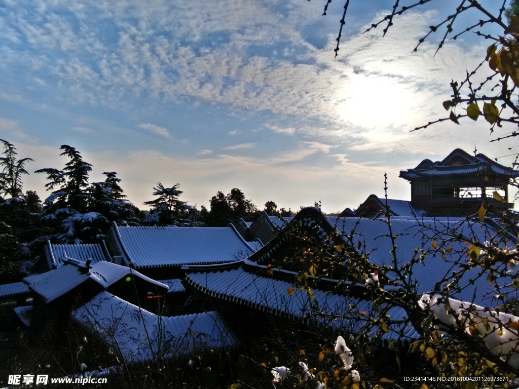 颐和雪景