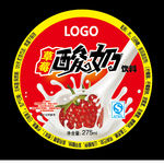 草莓酸奶