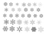 雪花 圣诞节 图形 小图标