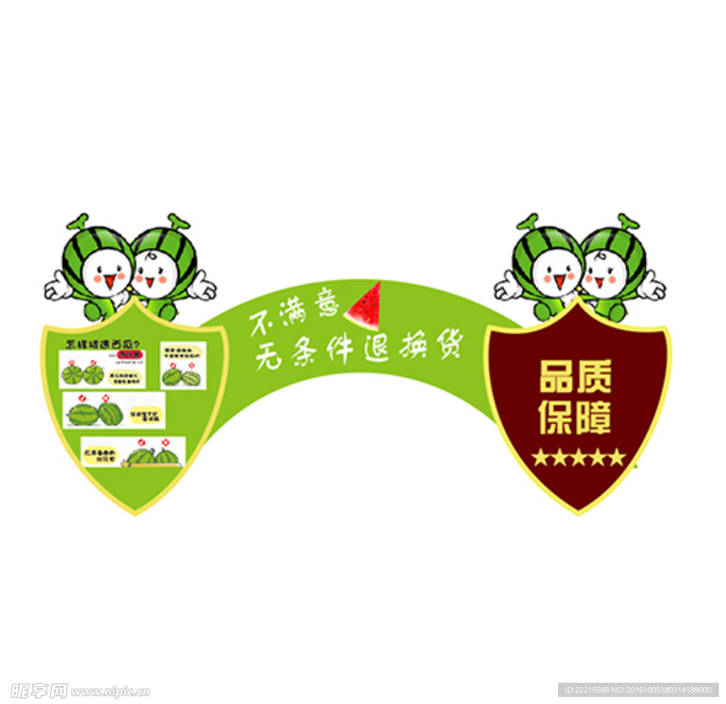 西瓜吊牌