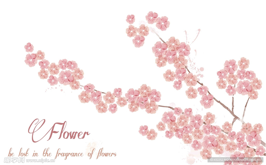 小花背景