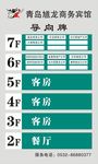 馗龙商务导向牌