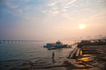 星海广场日落