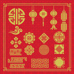 中国风元素饰品