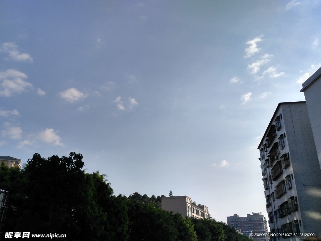 城市的天空