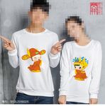 情侣装古典卡通人物