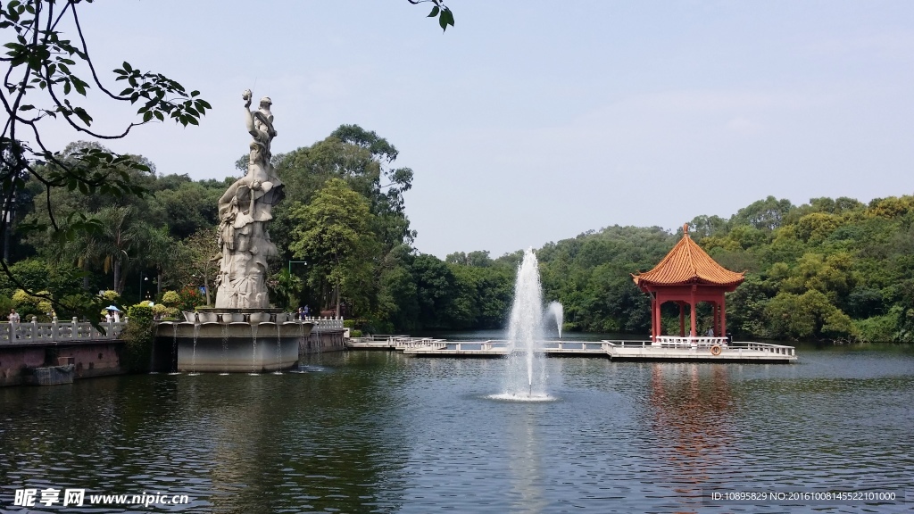 莲花山风景