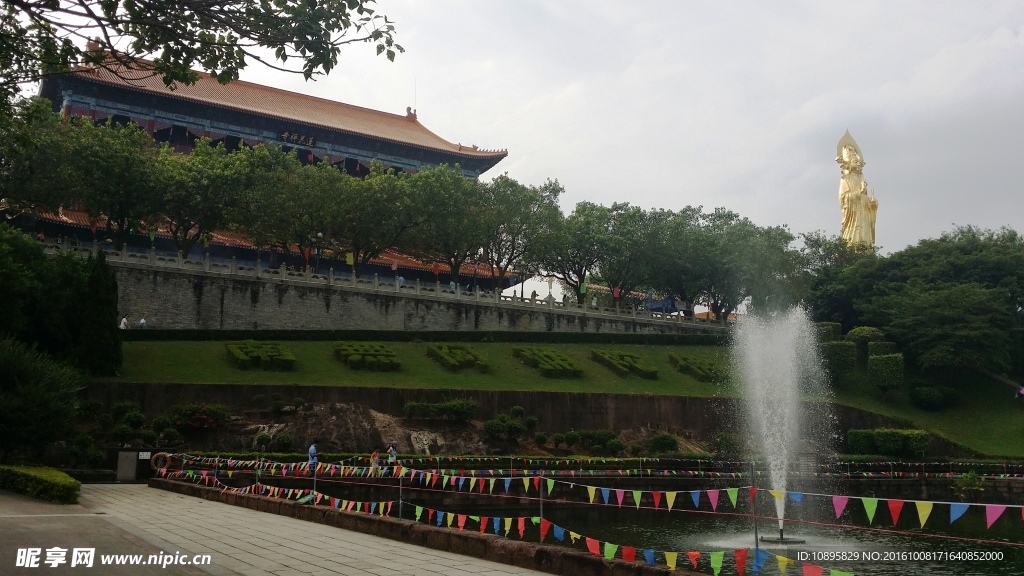 莲花山风景