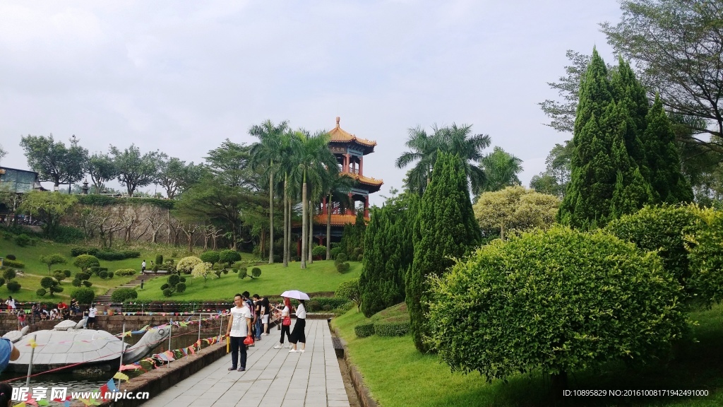 莲花山风景