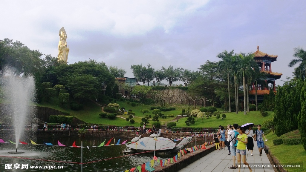 莲花山风景